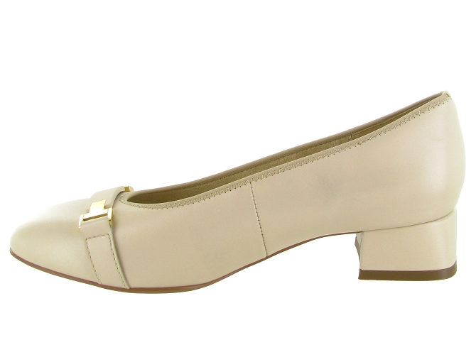 escarpins et trotteurs - Fermé - femme - Cuir - Beige - Ara5911601_4