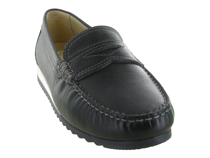 mocassins - Elégant - femme - Cuir - Bleu - Ara5911801_3