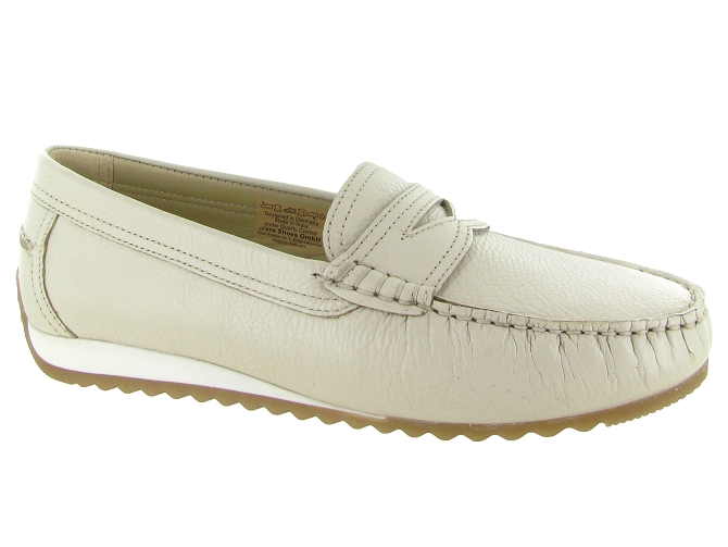 mocassins - Elégant - femme - Cuir - Crème - Ara