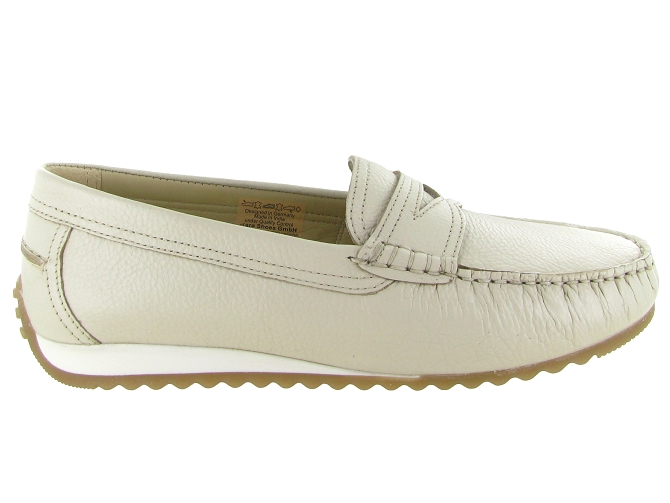 mocassins - Elégant - femme - Cuir - Crème - Ara5911802_2
