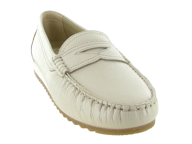 mocassins - Elégant - femme - Cuir - Crème - Ara5911802_3