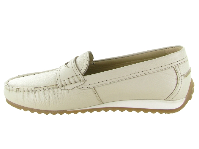 mocassins - Elégant - femme - Cuir - Crème - Ara5911802_4