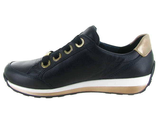 baskets et sneakers - Confort - femme - Cuir - Bleu - Ara5912201_4