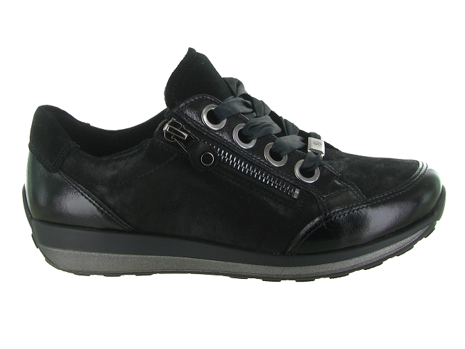 baskets et sneakers - Confort - femme - Cuir - Noir - Ara5912202_2