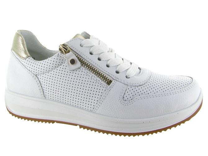 baskets et sneakers - Confort - femme - Cuir - Blanc - Ara