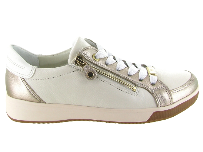baskets et sneakers - Confort - femme - Cuir - Blanc - Ara5912601_2
