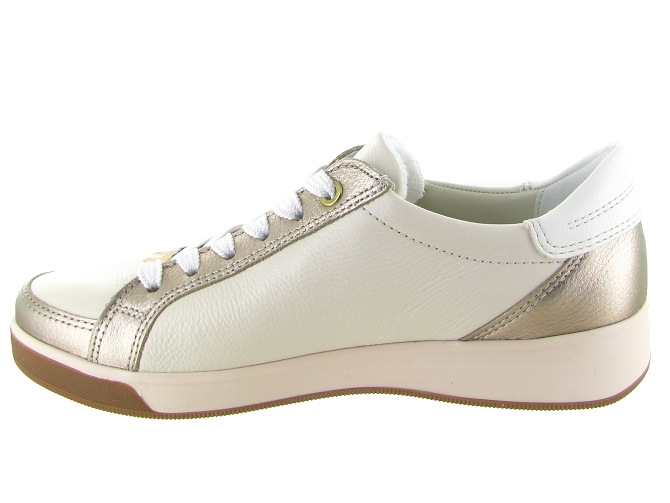 baskets et sneakers - Confort - femme - Cuir - Blanc - Ara5912601_4
