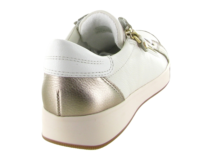 baskets et sneakers - Confort - femme - Cuir - Blanc - Ara5912601_5
