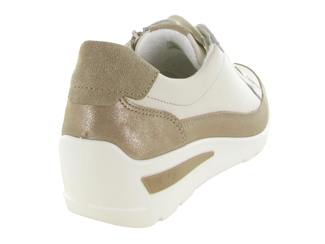 baskets et sneakers - Confort - femme - Cuir - Blanc - Ara5912701_5