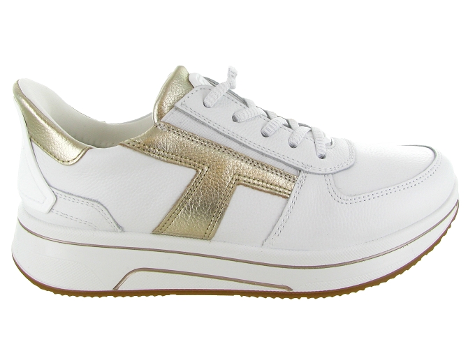 baskets et sneakers - Confort - femme - Cuir - Blanc - Ara5912801_2