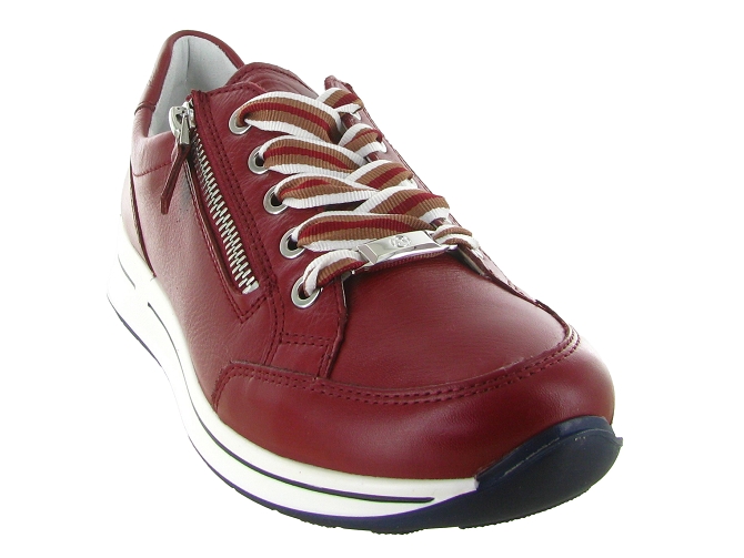 baskets et sneakers - Confort - femme - Cuir - Rouge - Ara5913001_3
