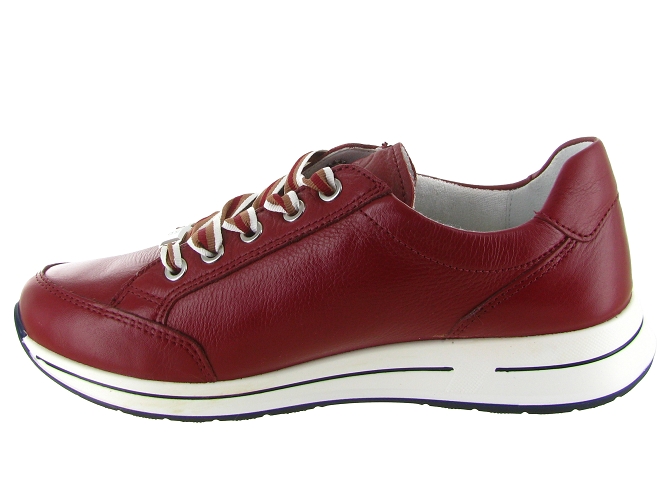 baskets et sneakers - Confort - femme - Cuir - Rouge - Ara5913001_4