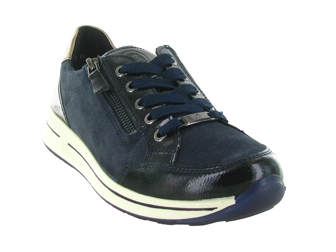 baskets et sneakers - Confort - femme - Cuir - Bleu Marine - Ara5913003_3