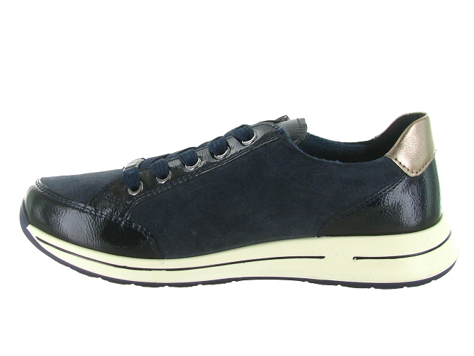 baskets et sneakers - Confort - femme - Cuir - Bleu Marine - Ara5913003_4