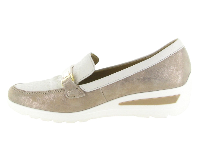 mocassins - Elégant - femme - Cuir - Argent - Ara5913101_4