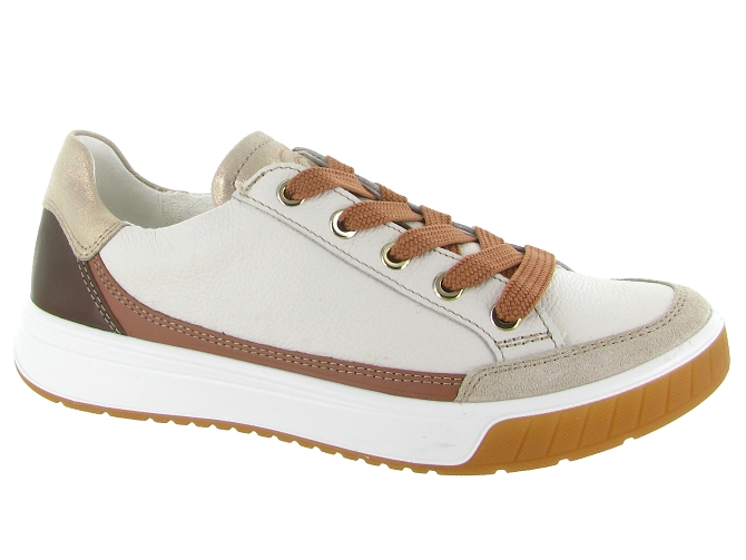 baskets et sneakers - Confort - femme - Cuir - Crème - Ara