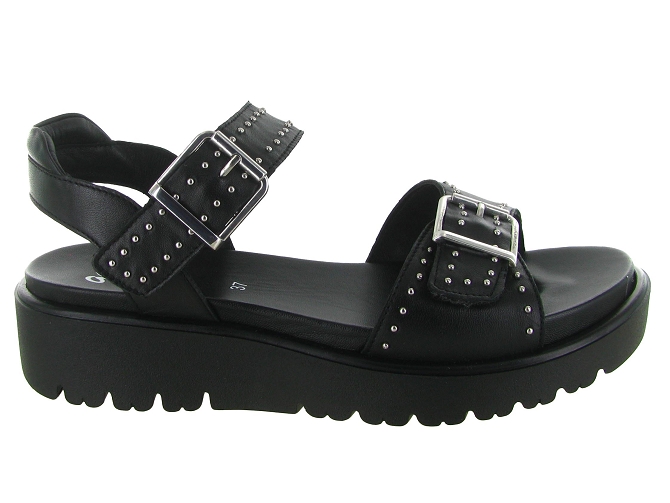 sandales et nu pieds - Casual - femme - Cuir - Noir - Ara5913401_2