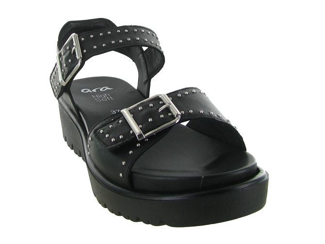 sandales et nu pieds - Casual - femme - Cuir - Noir - Ara5913401_3