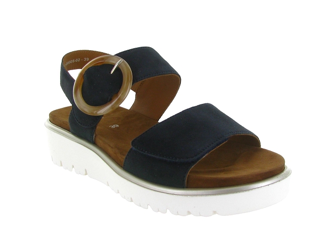 sandales et nu pieds - Casual - femme - Cuir - Bleu Marine - Ara5913501_3