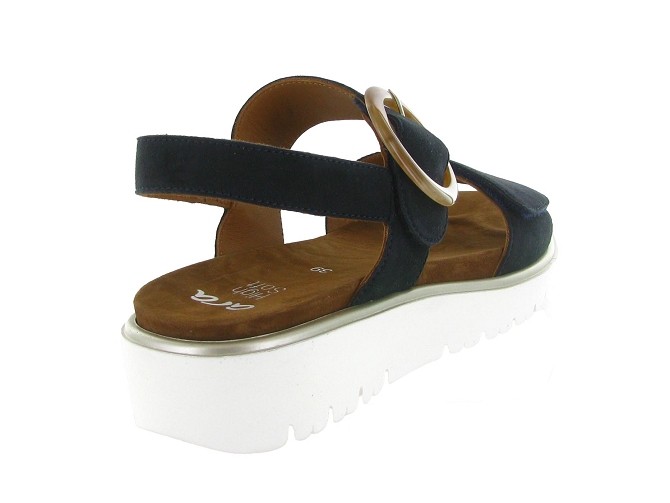 sandales et nu pieds - Casual - femme - Cuir - Bleu Marine - Ara5913501_5