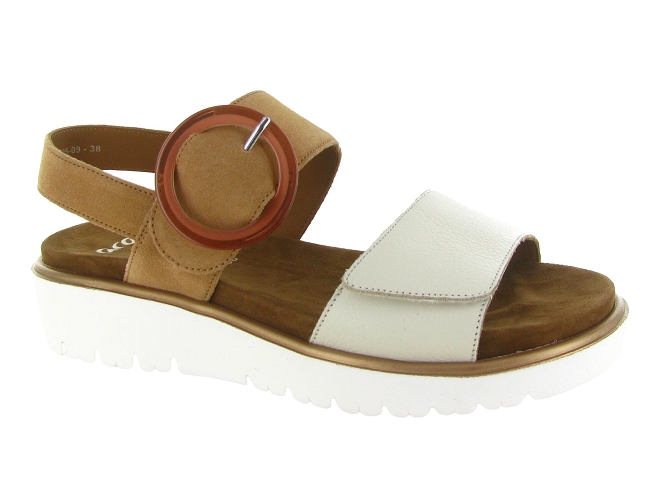 sandales et nu pieds - Casual - femme - Cuir - Marron - Ara