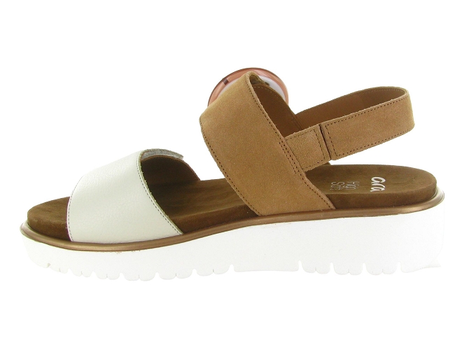 sandales et nu pieds - Casual - femme - Cuir - Marron - Ara5913502_4