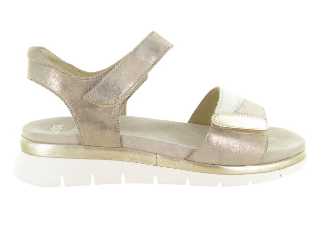 sandales et nu pieds - Confort - femme - Cuir - Crème - Ara5913701_2