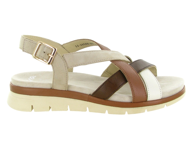 sandales et nu pieds - Confort - femme - Cuir - Crème - Ara5913801_2