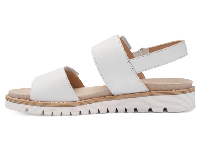 sandales et nu pieds - Confort - femme - Cuir - Blanc - Ara5913901_4