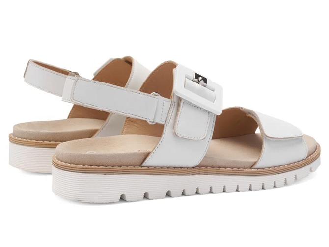 sandales et nu pieds - Confort - femme - Cuir - Blanc - Ara5913901_5