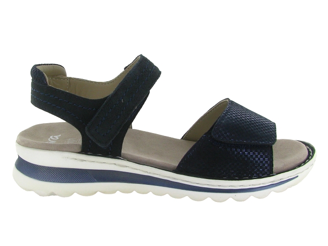 sandales et nu pieds - Confort - femme - Cuir - Noir - Ara5914001_2