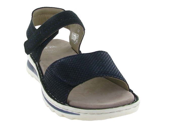 sandales et nu pieds - Confort - femme - Cuir - Noir - Ara5914001_3