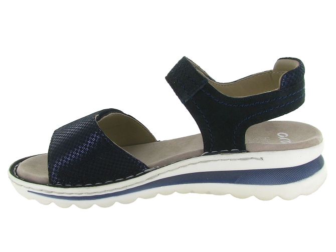 sandales et nu pieds - Confort - femme - Cuir - Noir - Ara5914001_4