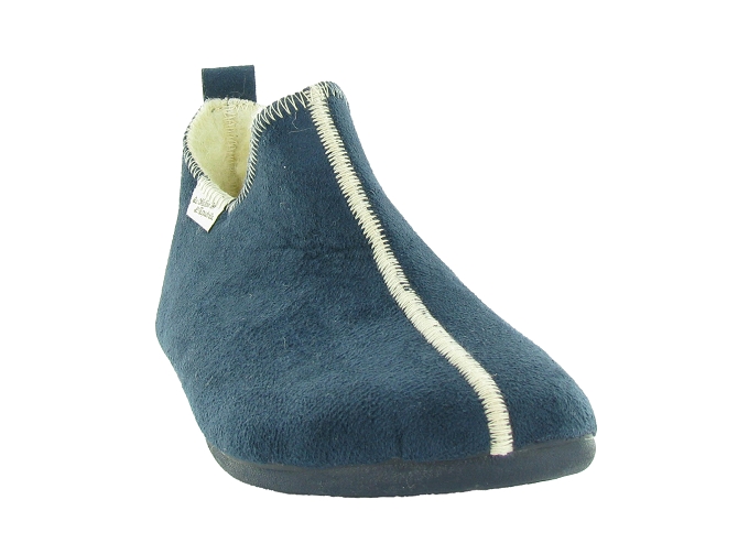 chaussons et pantoufles - Charentaises Hiver - homme - Synthétique - Bleu Marine - La maison de l espadrille5915401_3