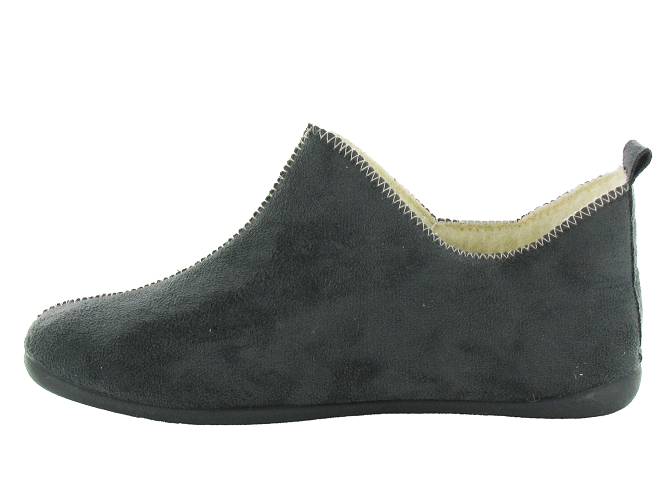 chaussons et pantoufles - Charentaise - femme - Synthétique - Gris - La maison de l espadrille5915501_4