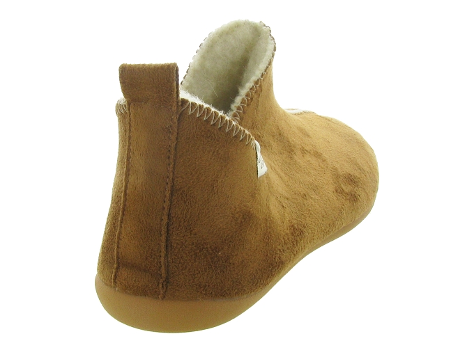 chaussons et pantoufles - Charentaises Hiver - homme - Synthétique - Marron - La maison de l espadrille5915601_5