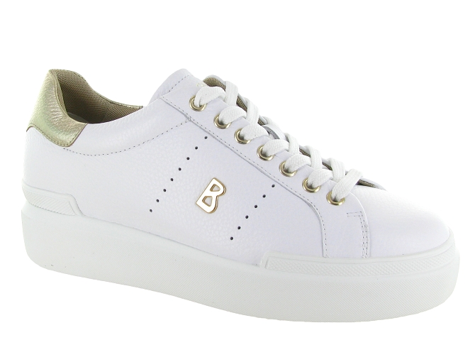 baskets et sneakers - Tendance - femme - Cuir - Blanc - Bogner