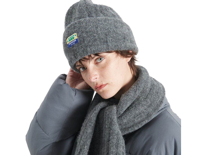 chapeau - BONNET - accessoires - Coton - Gris - American vintage5917401_2