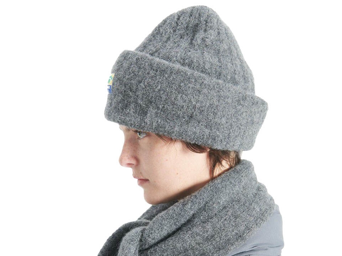 chapeau - BONNET - accessoires - Coton - Gris - American vintage5917401_3