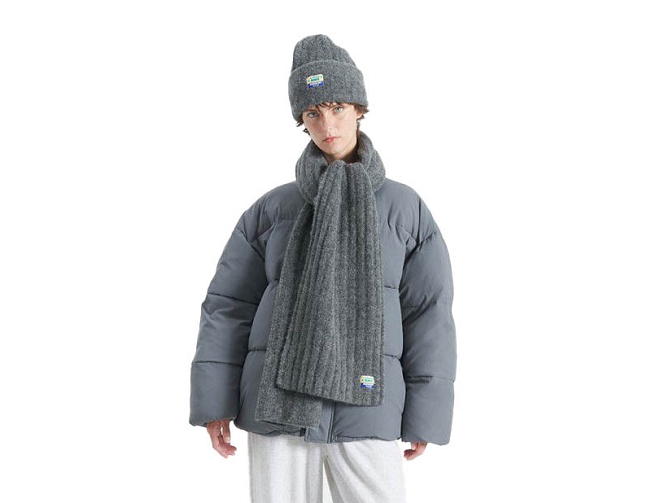 chapeau - BONNET - accessoires - Coton - Gris - American vintage5917401_4