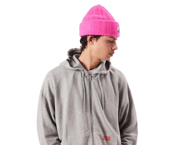 chapeau - BONNET - accessoires - Coton - Rose - American vintage5917403_3