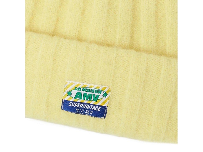 chapeau - BONNET - accessoires - Coton - Jaune - American vintage5917404_2