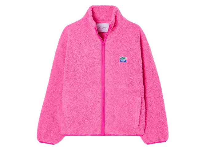 veste -   - vetement femme - Coton - Rose - American vintage