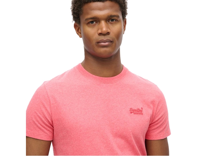 tee shirt - MANCHE COURTE - vetement homme - Coton - Rose - Superdry5919004_2