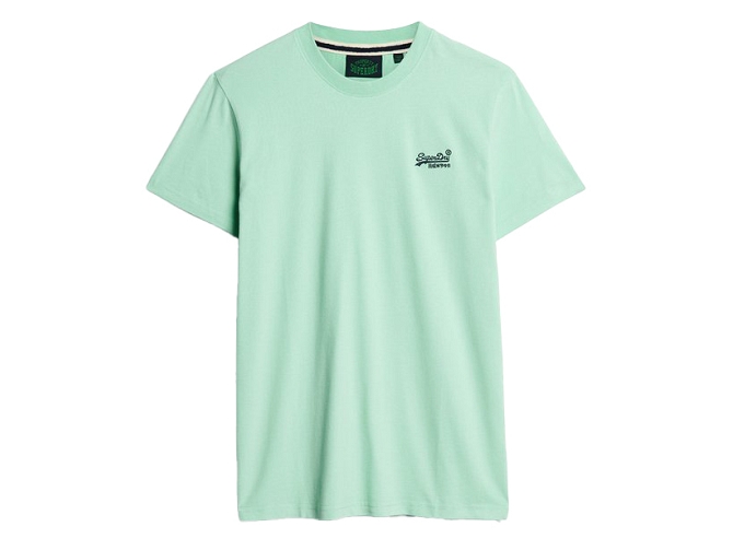 tee shirt - MANCHE COURTE - vetement homme - Coton - Vert - Superdry