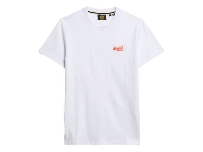 tee shirt - MANCHE COURTE - vetement homme - Coton - Orange - Superdry