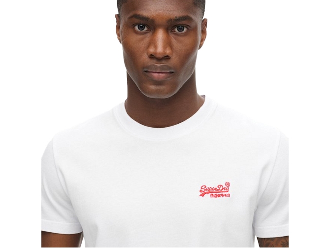 tee shirt - MANCHE COURTE - vetement homme - Coton - Orange - Superdry5919007_3