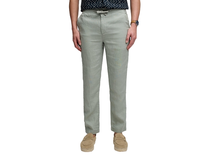 pantalon - DROIT - vetement homme - Coton - Kaki - Superdry