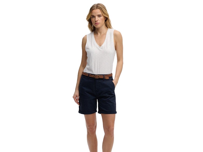 tee shirt - DEBARDEUR - vetement femme - Coton - Blanc - Superdry5919601_3