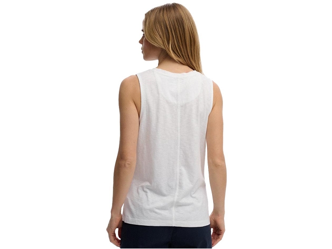 tee shirt - DEBARDEUR - vetement femme - Coton - Blanc - Superdry5919601_5